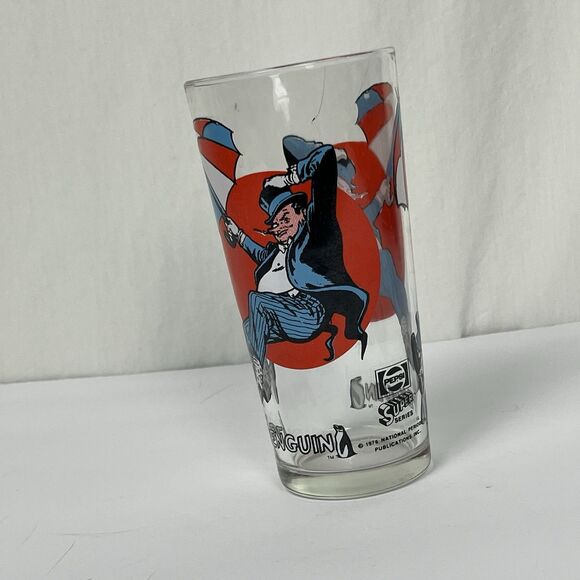 Penguin Vintage 70s Glass DC Comic Batman Villain Pepsi Collector Super Series - Picture 4 of 7